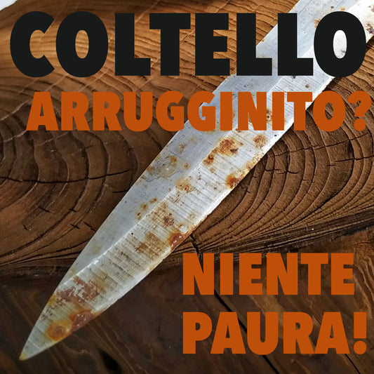 Kitsune Knives - Ruggine sul coltello, cosa la causa e come rimediare