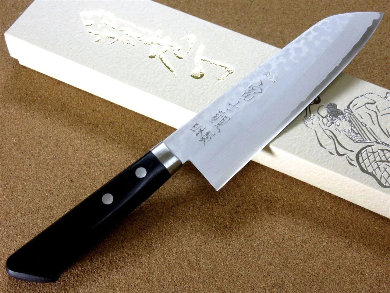 Santoku in acciaio giapponese VG-10