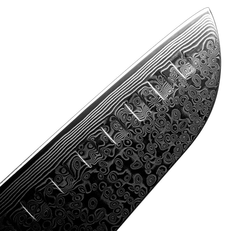 Santoku in acciaio INOX damascato