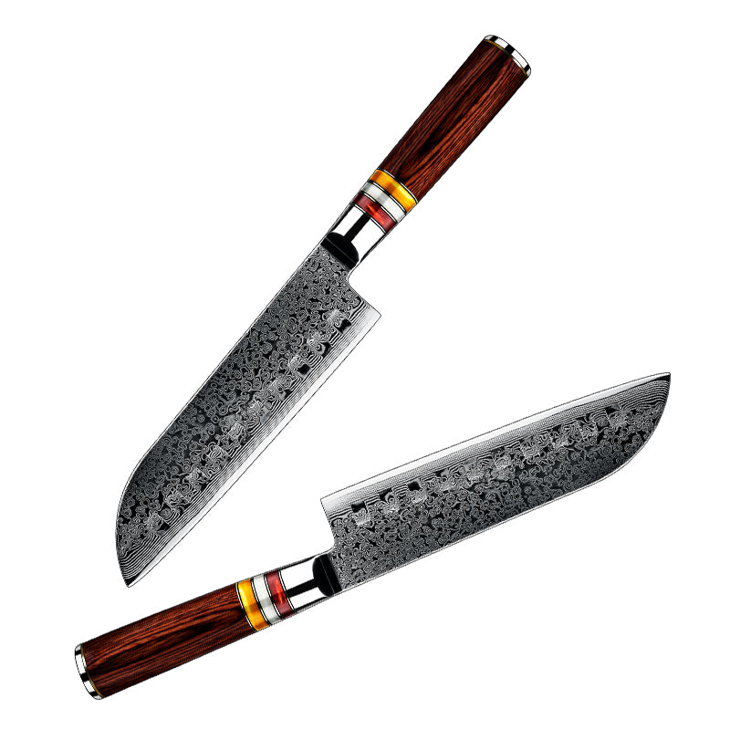 Santoku in acciaio INOX damascato