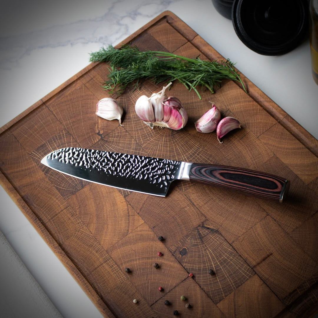 HEZHEN nuovo coltello Bunka in acciaio damasco rame Super affilato giapponese ot HEZHEN nuovo coltello Bunka in acciaio damasco rame Super affilato giapponese ot