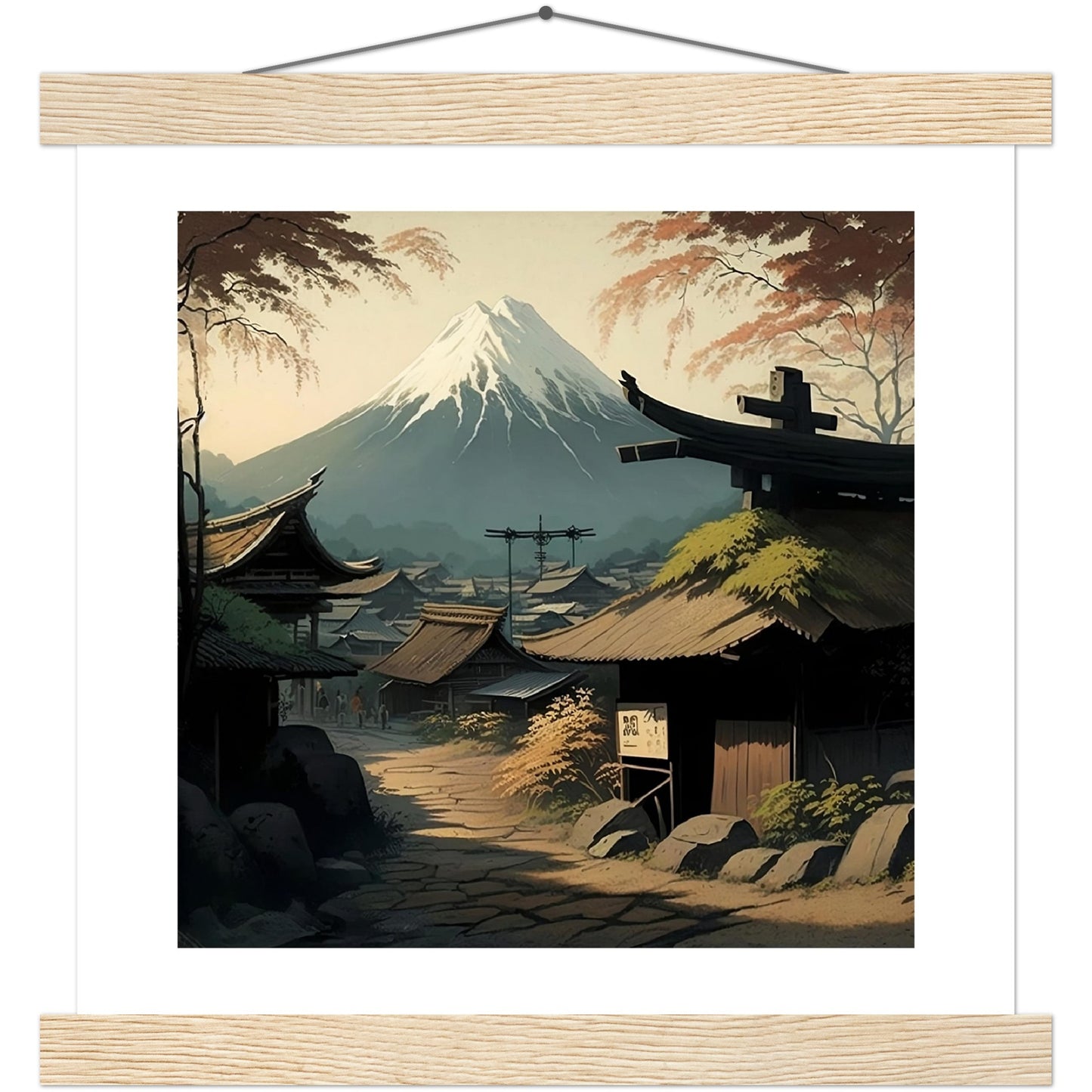 Alle pendici del Monte Fuji