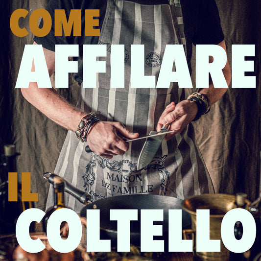 Kitsune Knives - come si affila il coltello