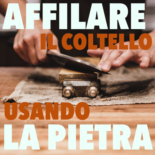 Kitsune Knives - Come affilare il coltello usando la pietra