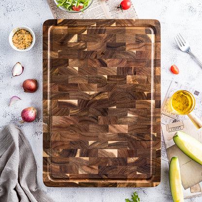 Tagliere artigianale in legno di acacia