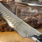 Sciabola in acciaio inox damascato