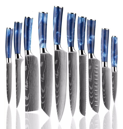 Set di coltelli in acciaio INOX