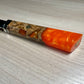 Kiritsuke Santoku con manico multicolore