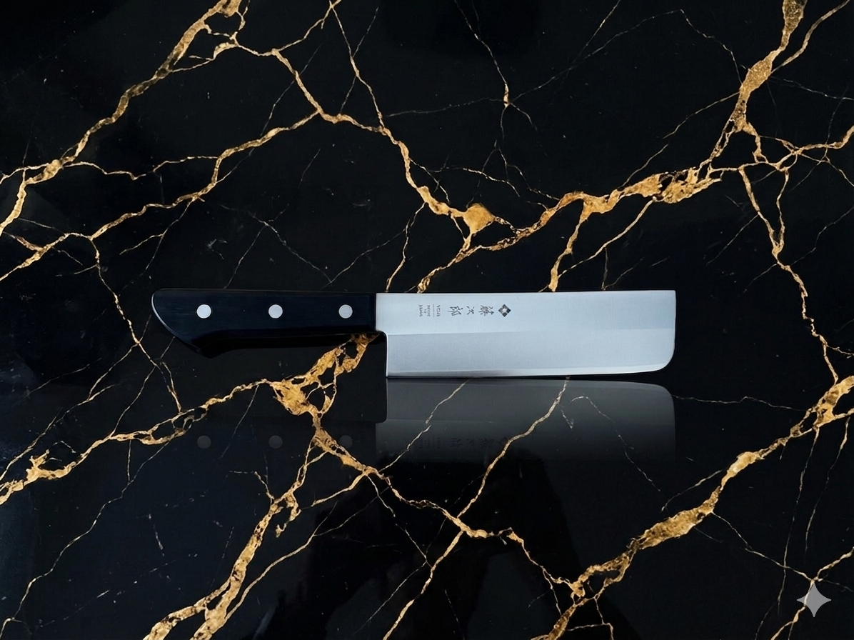 Kitsune “Shiro Muji” | Nakiri — Precisione verticale, tagli perfetti