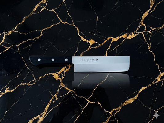 Kitsune “Shiro Muji” | Nakiri — Precisione verticale, tagli perfetti