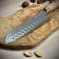 Santoku in acciaio INOX - Legno di Ulivo