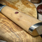 Santoku in acciaio INOX - Legno di Ulivo