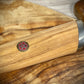 Coltello utility con manico in legno di ulivo