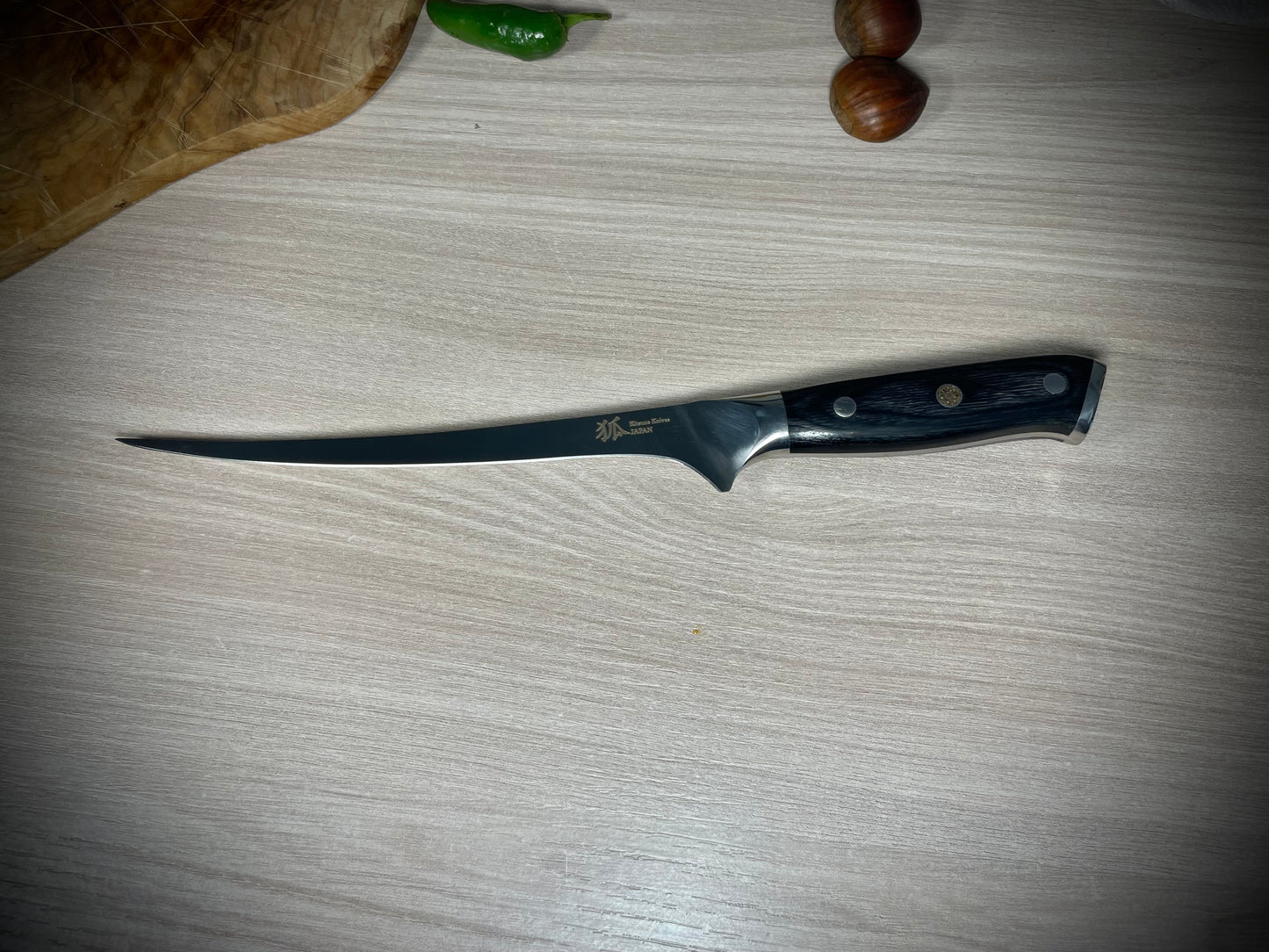 Coltello per disossare in acciaio inox