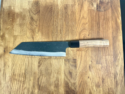 Bunka professionale in acciaio Aogami #2 con manico ottagonale