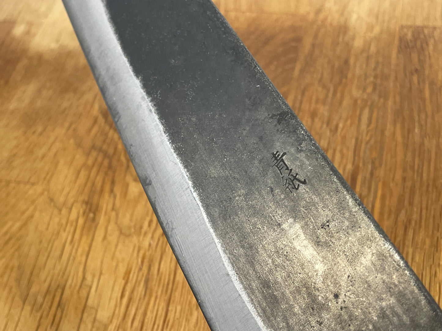 Bunka professionale in acciaio Aogami #2 con manico ottagonale