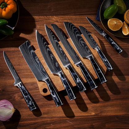 Set di coltelli in acciaio INOX