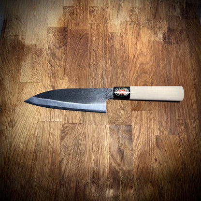 Santoku tradizionale in acciaio Aogami #2