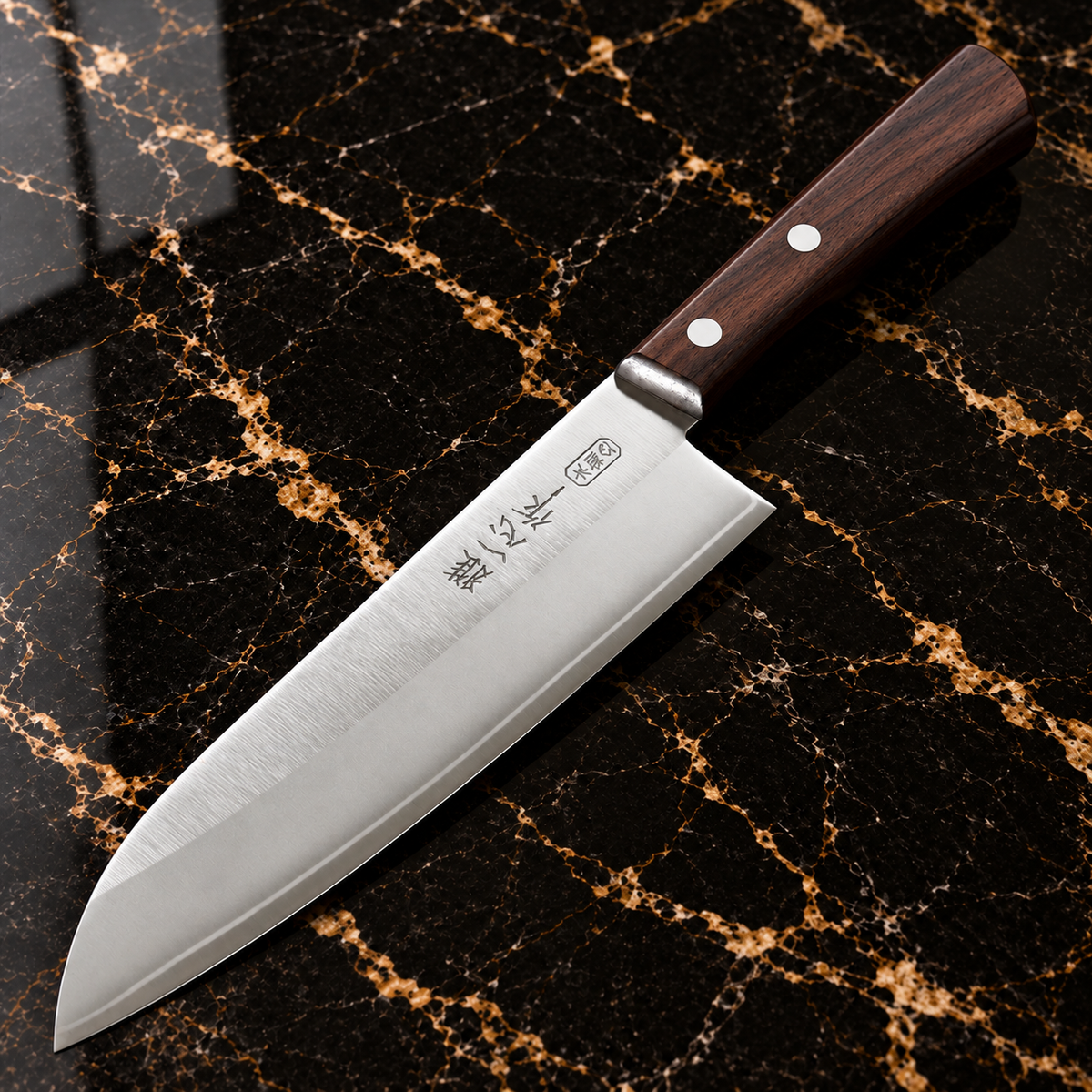 Santoku in acciaio SanMai