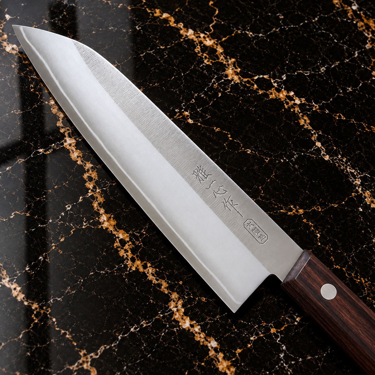 Santoku in acciaio SanMai