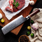 Nakiri in acciaio INOX damascato