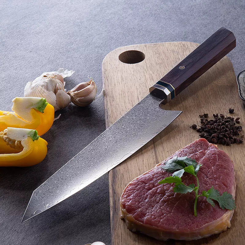 Kiritsuke Santoku visto dall'alto