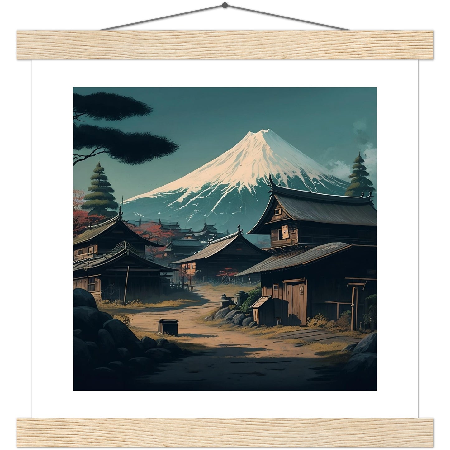 Alle pendici del Monte Fuji