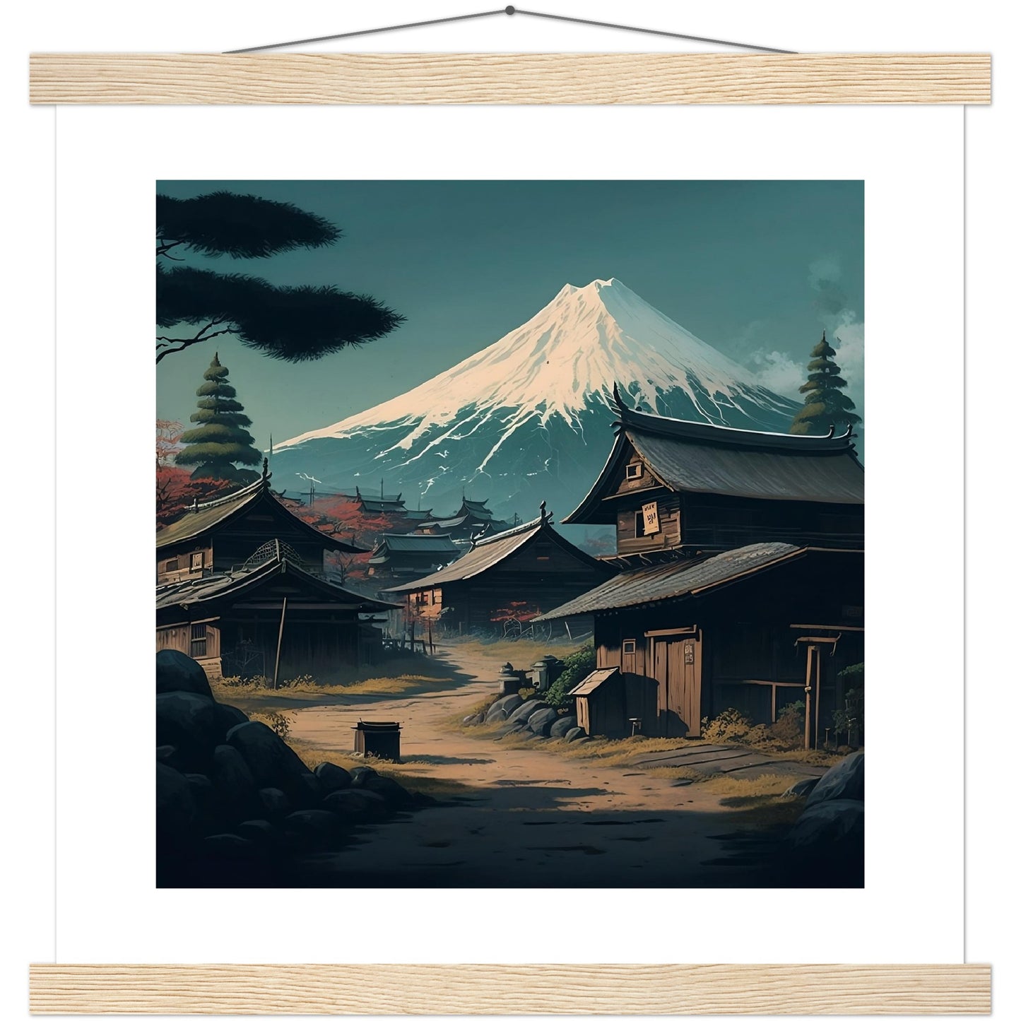 Alle pendici del Monte Fuji