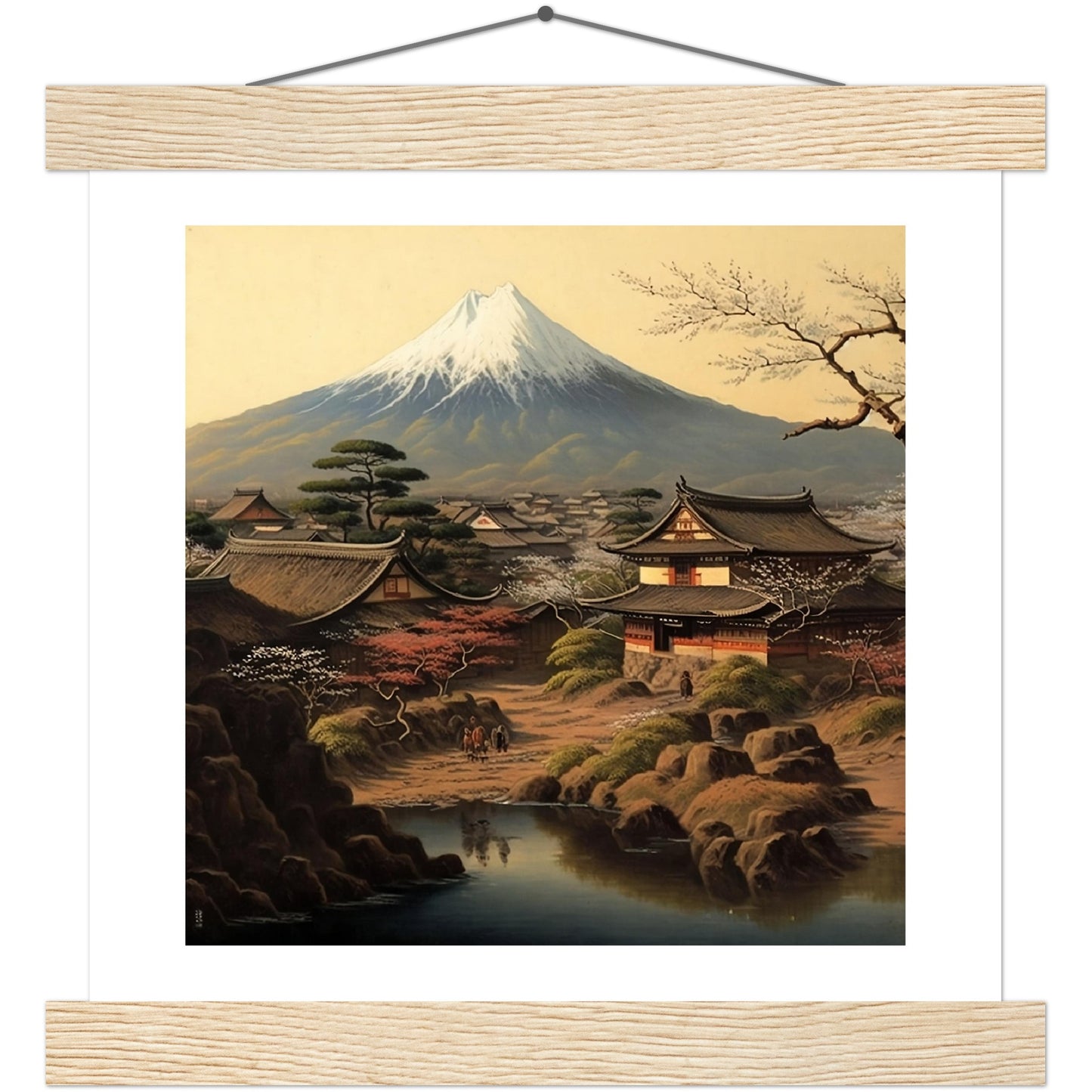 Alle pendici del Monte Fuji